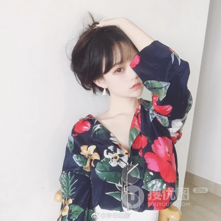 笑容甜美的森系女生and穿和服的长发女生头像