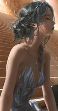 鬼刀气质动漫女生图片集（一）真实好看的欧式气质女生绘本图片