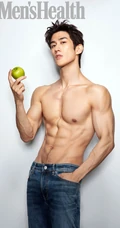 香港帅哥李治廷超然肌肉写真大片登《时尚健康》杂志封面