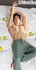 香港帅哥李治廷超然肌肉写真大片登《时尚健康》杂志封面