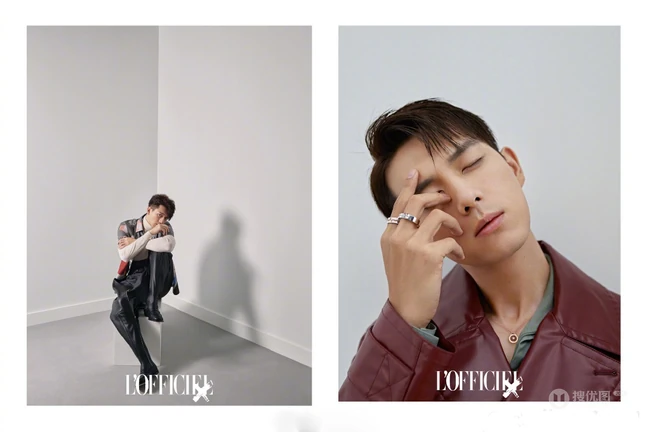 李现时尚有型穿搭登《时装L'OFFICIEL》电子刊写真图片