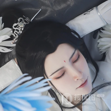 抖音热门COS敖丙帅气美男头像图片