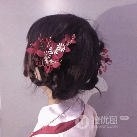 霸气气质的女生cos日漫人物和风头像图片