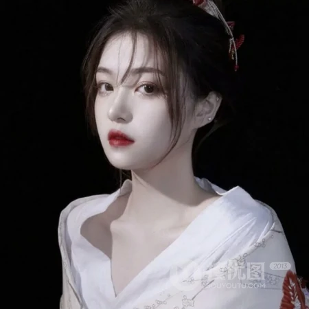 霸气气质的女生cos日漫人物和风头像图片