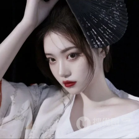霸气气质的女生cos日漫人物和风头像图片