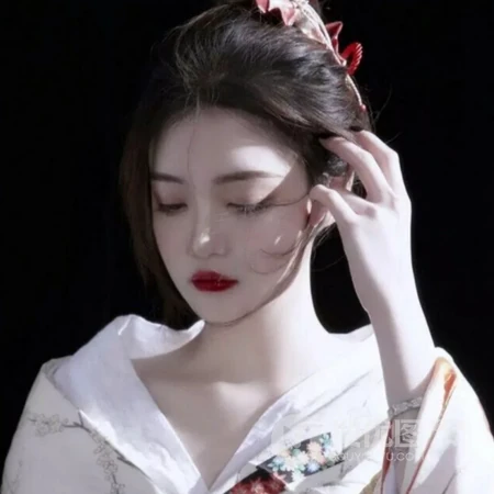 霸气气质的女生cos日漫人物和风头像图片