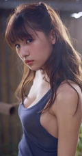 21岁童颜身形匀称白皙女生浅川梨奈气质写真图片集