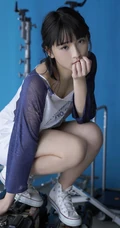 21岁童颜身形匀称白皙女生浅川梨奈气质写真图片集