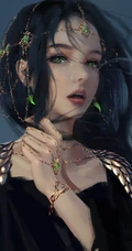 鬼刀气质动漫女生图片集（二）精致气质的二次元欧式女生