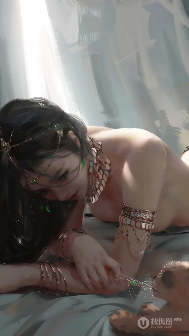 鬼刀气质动漫女生图片集（二）精致气质的二次元欧式女生
