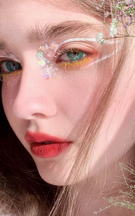 蓝眼球的绝美仙气欧美美女