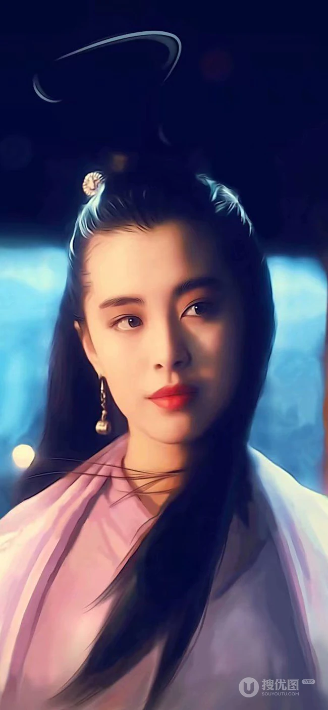 童年影视女神王祖贤电影聂小倩形象