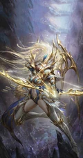 王者荣耀英雄艾琳原型插画帅气手机壁纸