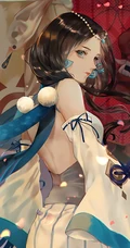 游戏《阴阳师》女人物手机壁纸和风画面很美
