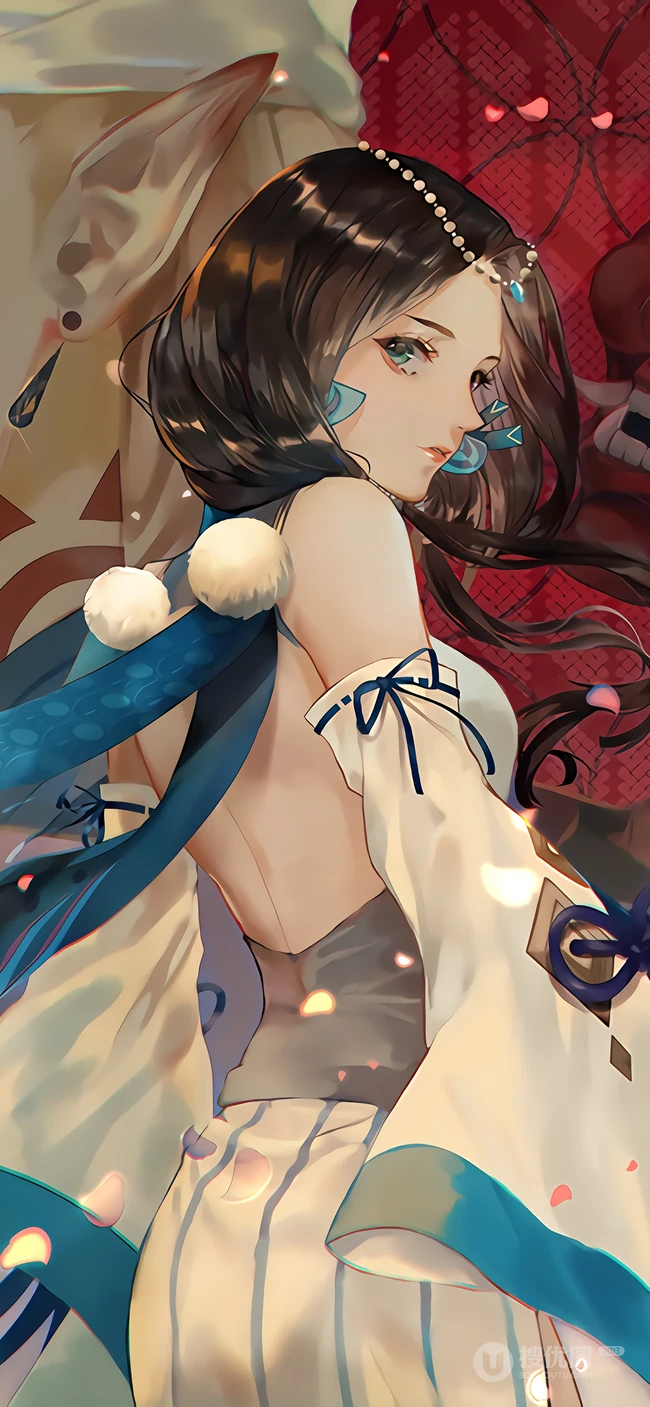 游戏《阴阳师》女人物手机壁纸和风画面很美