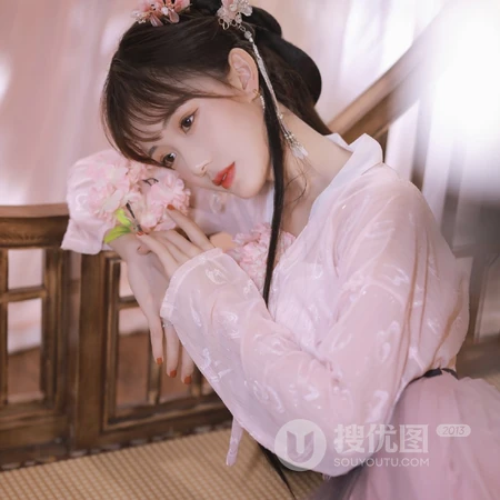 人面桃花，绝美仙气古风女生小众个性头像推荐