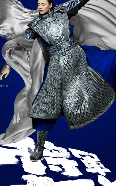 将军在上马思纯与盛一伦长发飘飘造型手机壁纸