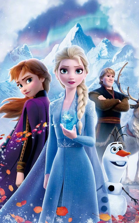 迪士尼动画电影《冰雪奇缘2》女主角个人手机壁纸