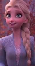 迪士尼动画电影《冰雪奇缘2》女主角个人手机壁纸