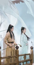 电视剧《陈情令》超火主角王一博，肖战剧照手机壁纸