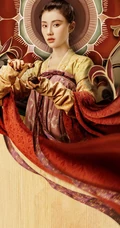 敦煌画风优酷剧集《长安十二时辰》女主角超清2K手机壁纸