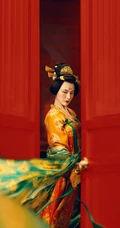 敦煌画风优酷剧集《长安十二时辰》女主角超清2K手机壁纸
