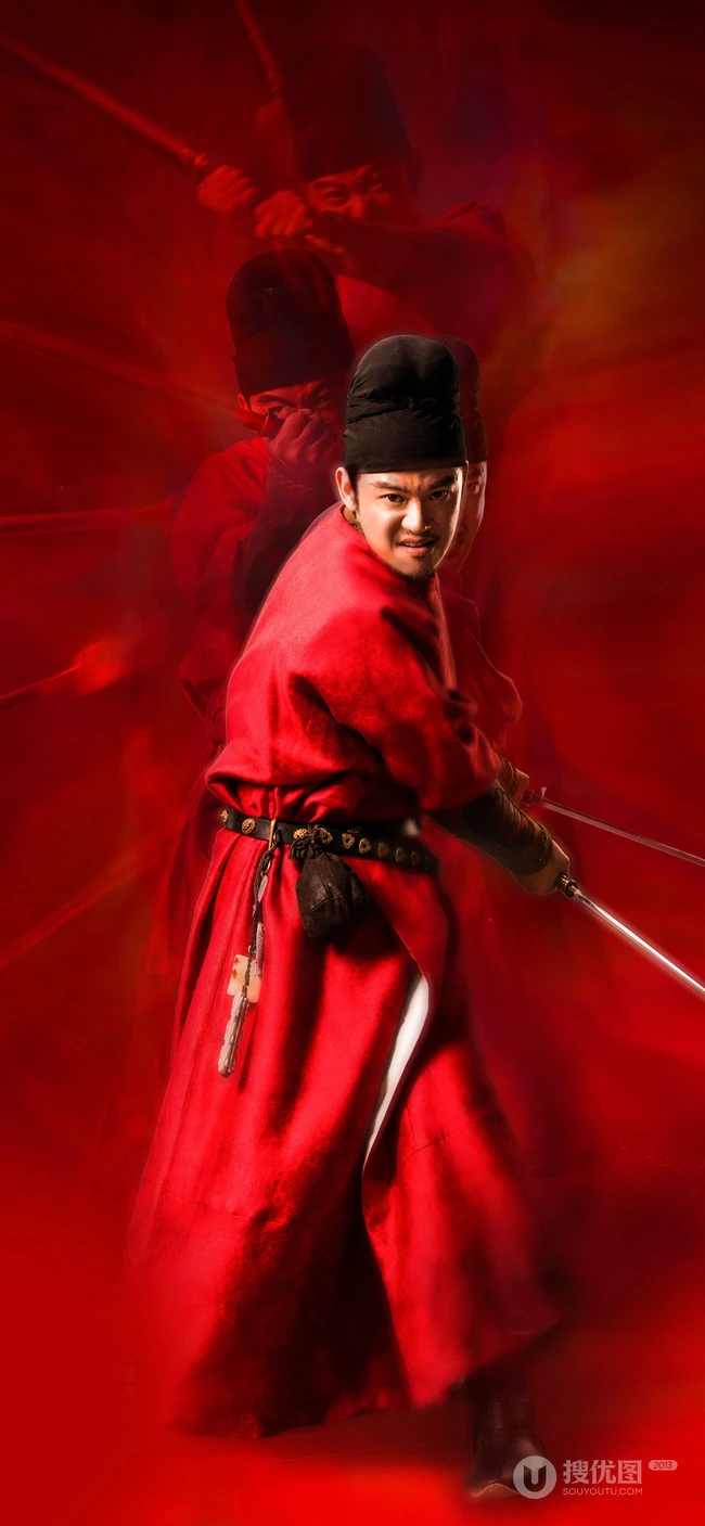 《长安十二时辰》张小敬等男主演炫酷红色炫武手机壁纸，超酷！
