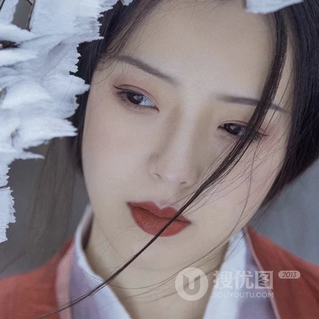 唯美的山水画卷中的不食人间烟火的仙气女生头像图片