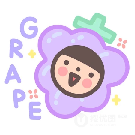 可爱的卡通水果蔬菜男女生情侣头像
