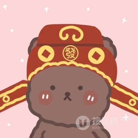 炫彩运动手绘动漫男生女生头像，可爱卡通小兔子情侣头像4.19推荐