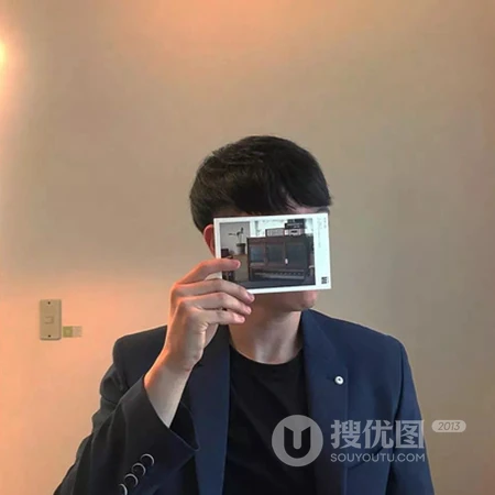 帅哥女生情侣户外时尚街拍两人一对裁剪头像