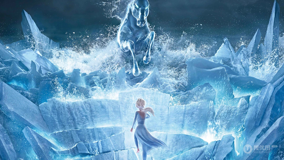 迪士尼电影《冰雪奇缘2》主角高清2K电脑壁纸下载