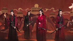 古装电视剧《陈情令》群星荟萃海报壁纸图片