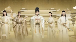 古装电视剧《陈情令》群星荟萃海报壁纸图片