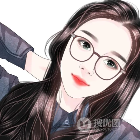 手绘真实的女生冷门有个性的头像图片