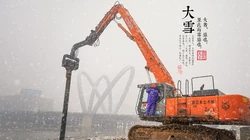 唯美故宫摄影二十四节气&ldquo;大雪&rdquo;的高清4K电脑壁纸图片