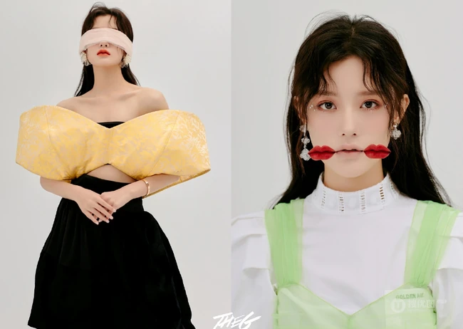 火箭少女101三大女生高颖浠，吕小雨，陈意涵合拍写真图片集