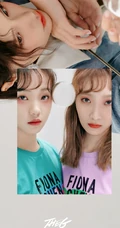 火箭少女101三大女生高颖浠，吕小雨，陈意涵合拍写真图片集