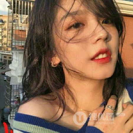 金发女生，颜值高很特别的女生QQ头像图片