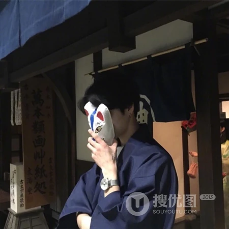 个性不露脸型男帅气侧颜真人QQ头像图片