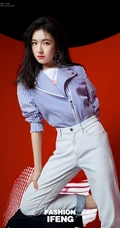 李兰迪的成熟魅力和少女心穿搭写真，不同风格演绎别样感受