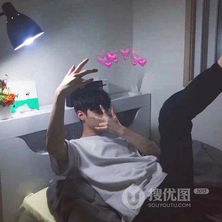 耍帅爱酷的潮男个性真人微信头像图片