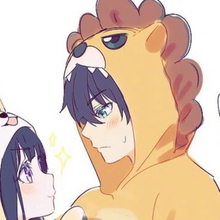 创意情侣动漫男女一人一半头像搜优图第0506更新推荐