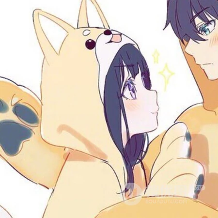 创意情侣动漫男女一人一半头像搜优图第0506更新推荐