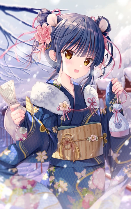 多种精美清新装扮二次元女生读者精选美图，P站画师TwinBox作品