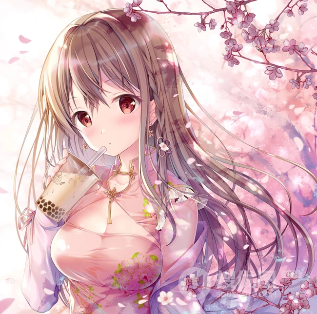 多种精美清新装扮二次元女生读者精选美图，P站画师TwinBox作品