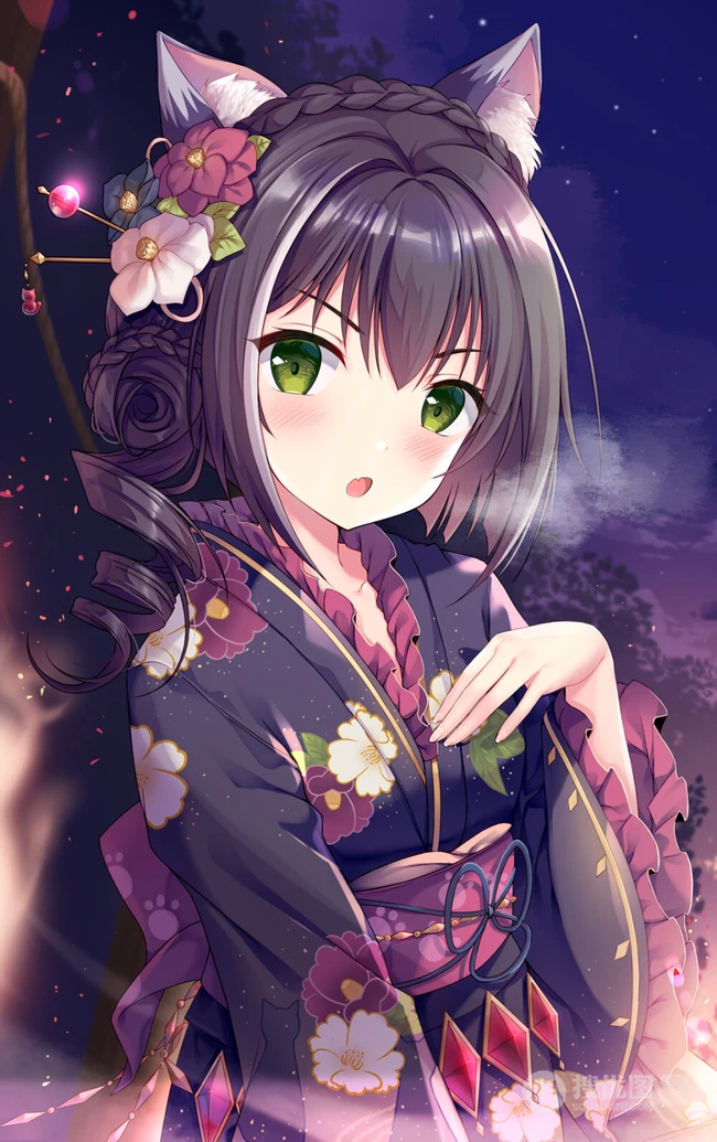 多种精美清新装扮二次元女生读者精选美图，P站画师TwinBox作品