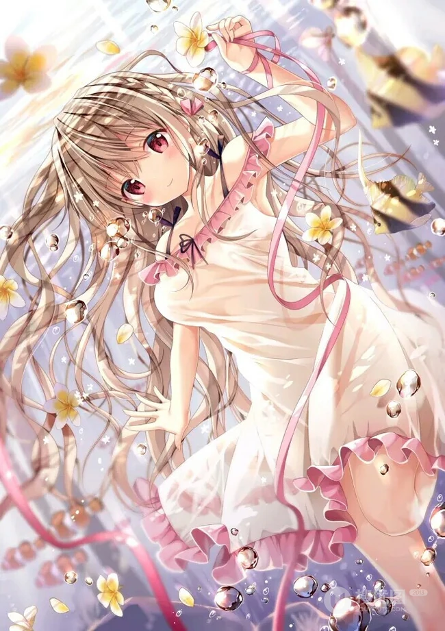 多种精美清新装扮二次元女生读者精选美图，P站画师TwinBox作品