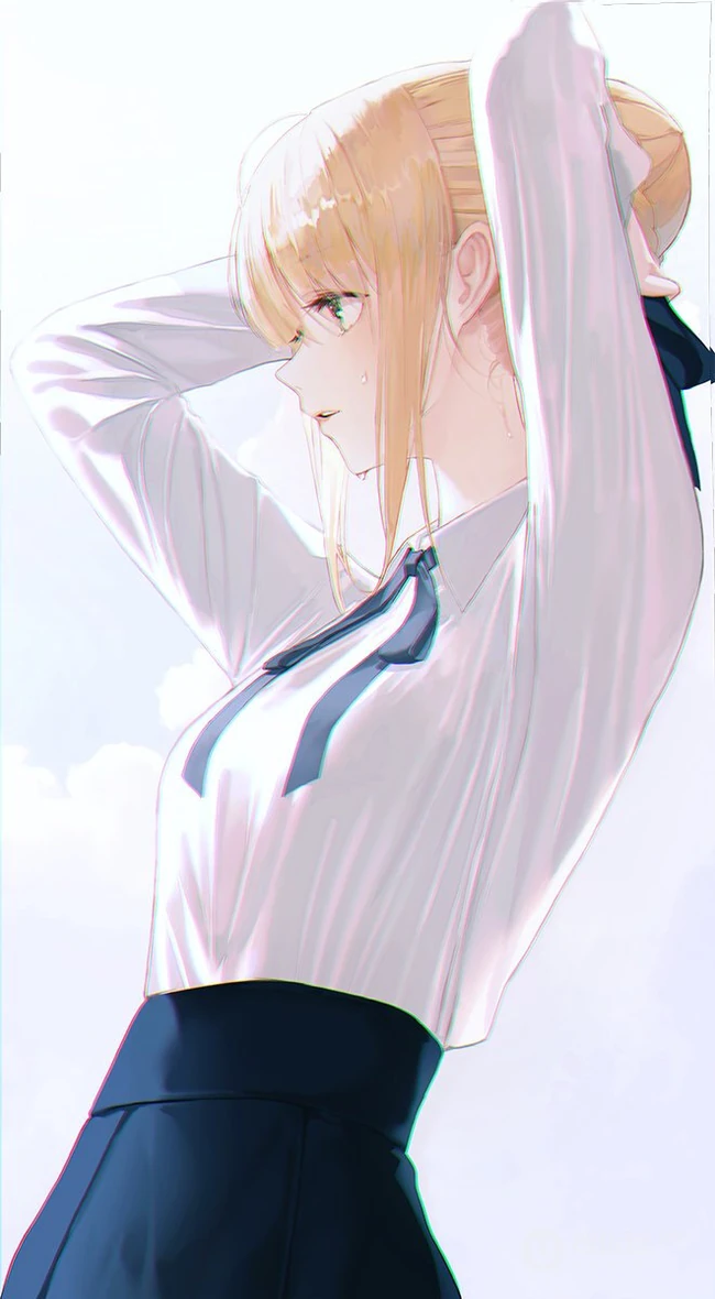 画风超好看的温柔型动漫女生读者精选图片，画师Sul少女作品