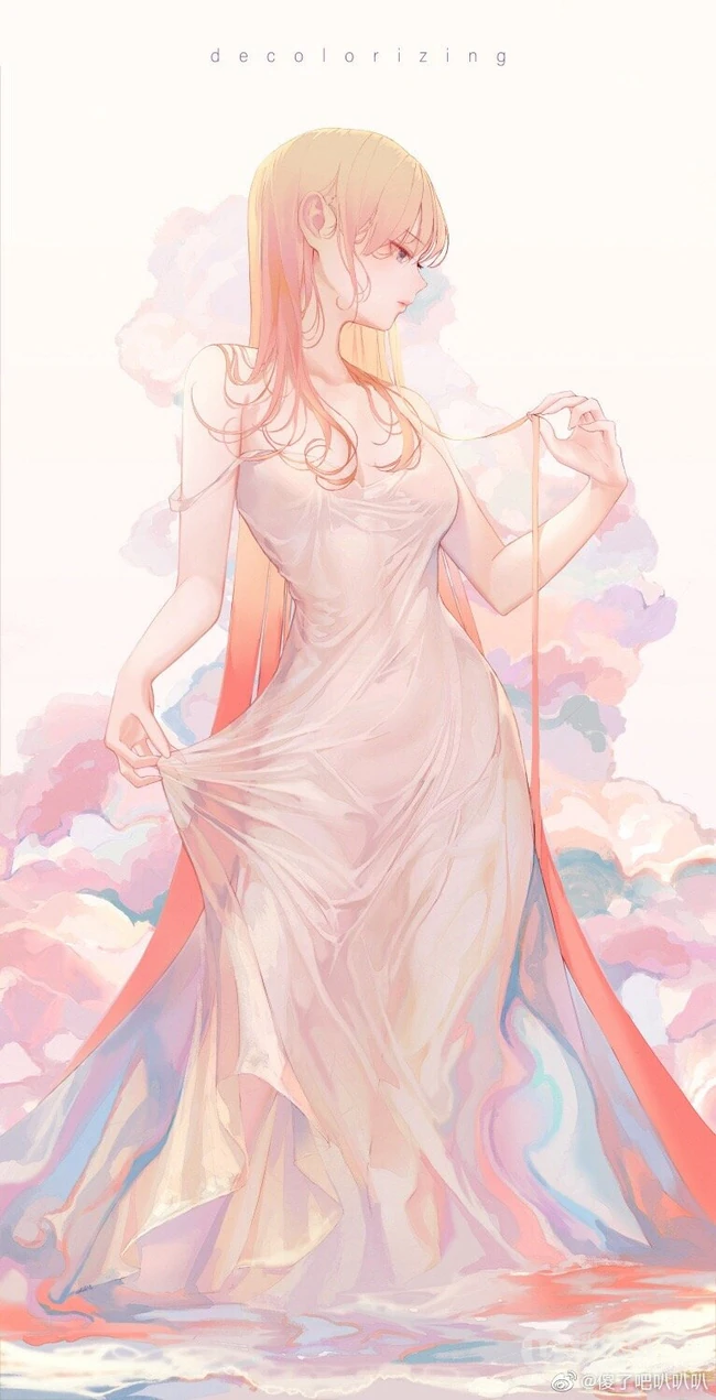 画风超好看的温柔型动漫女生读者精选图片，画师Sul少女作品